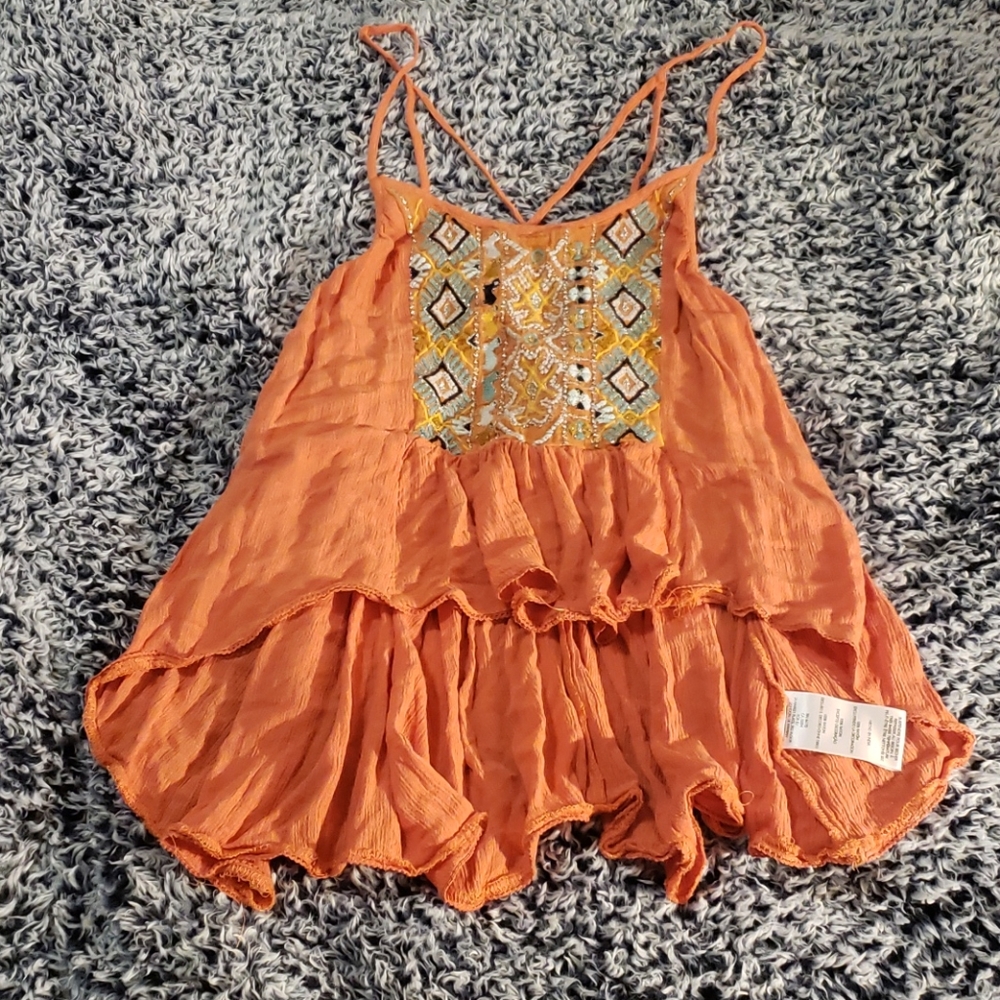 Ecote urban outfitters embroidered tank
